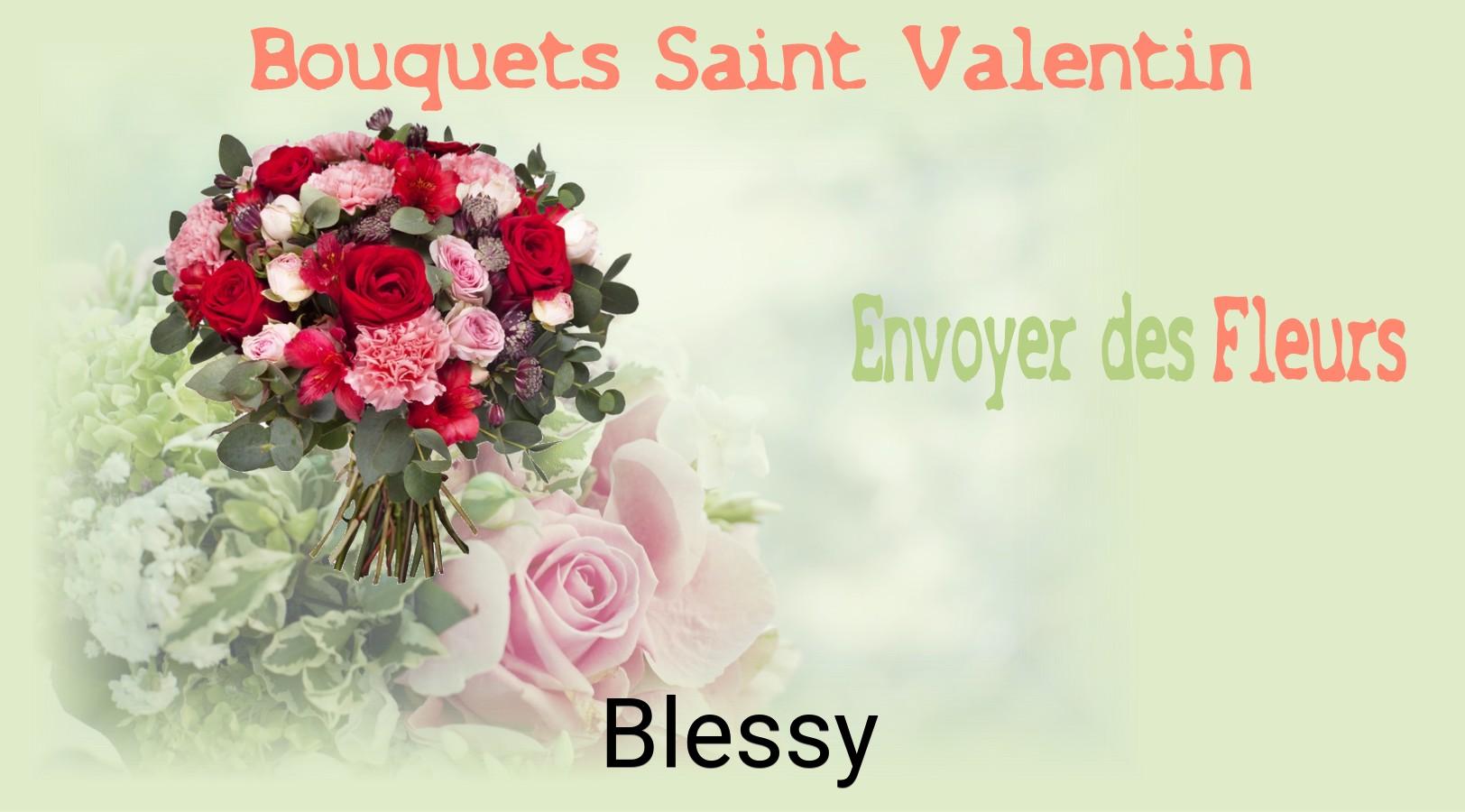 Roses de Saint-Valentin livrées à Blessy